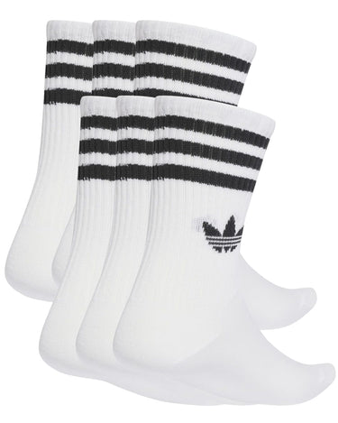 Adidas 3S CREW Socks 6 - pack WHITE - KYOTO - Adidas clothing