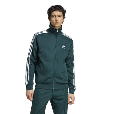 Adidas CLASSIC Zip sweat Green/WHITE - KYOTO - Adidas clothing