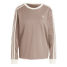 Adidas clothing 3S REGULAR LS TRABRN Sweatshirt Brown JC5773 - KYOTO - Adidas clothing