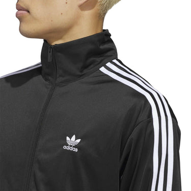 Adidas Firebird Black/white Zip Sweatshirts - KYOTO - Adidas clothing
