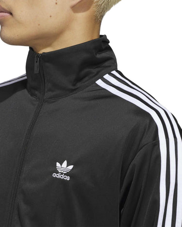 Adidas Firebird Black/white Zip Sweatshirts - KYOTO - Adidas clothing