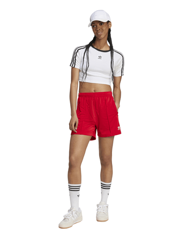 Adidas FIREBIRD Shorts red/white - KYOTO - Adidas clothing