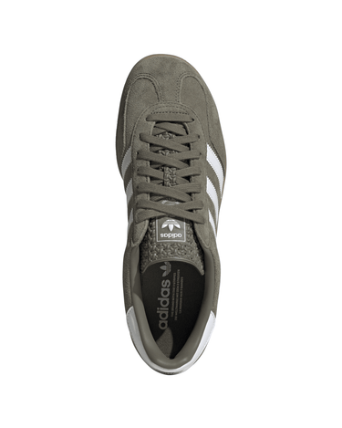 Adidas GAZELLE INDOOR OLISTR/FTWWHT/GOLDMT Sneakers Olive - KYOTO - Adidas