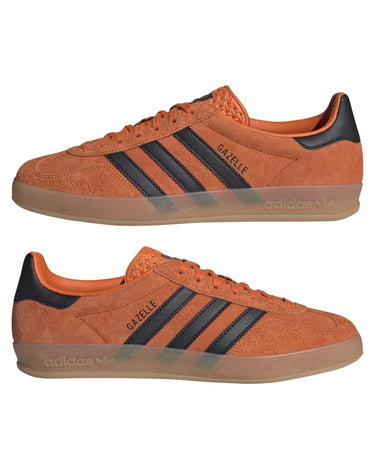 Adidas GAZELLE INDOOR ORANGE/CBLACK/GUM3 Sneakers - KYOTO - Adidas