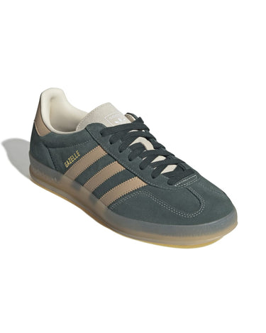 Adidas GAZELLE INDOOR SHAGRN/WARSAN/WONWHI Sneakers Dusty Green - KYOTO - Adidas