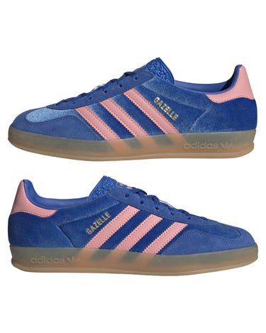 Adidas GAZELLE INDOOR W BLUE/SEPISP/GUM3 Sneakers - KYOTO - Adidas