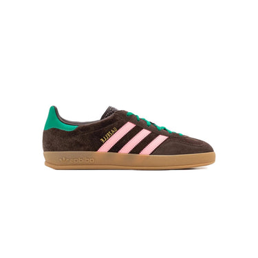 Adidas GAZELLE INDOOR W DBROWN/GLOPNK/COUGRN Sneakers Brown - KYOTO - Adidas