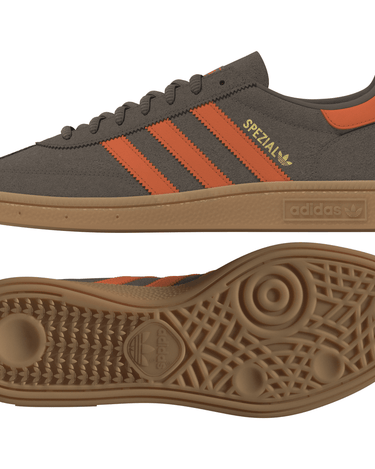 Adidas HANDBALL SPEZIAL CARBRN/ORANGE sneakers - KYOTO - Adidas