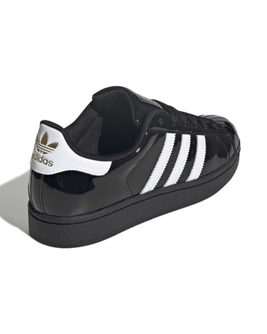 Adidas SUPERSTAR II W patent Black white sneakers - KYOTO - Adidas