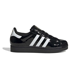 Adidas SUPERSTAR II W patent Black white sneakers - KYOTO - Adidas