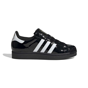 Adidas SUPERSTAR II W patent Black white sneakers - KYOTO - Adidas