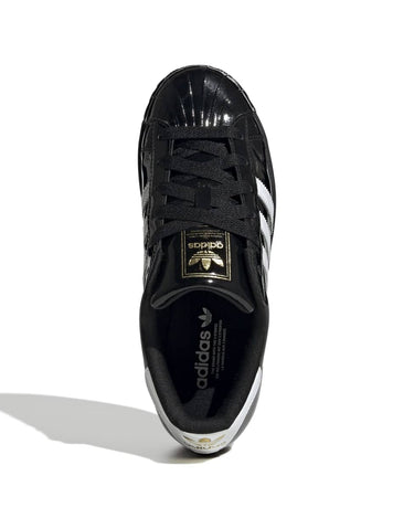 Adidas SUPERSTAR II W patent Black white sneakers - KYOTO - Adidas