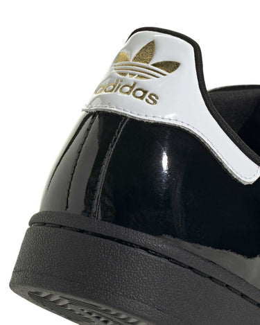 Adidas SUPERSTAR II W patent Black white sneakers - KYOTO - Adidas