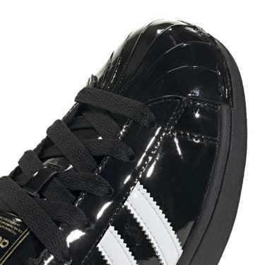 Adidas SUPERSTAR II W patent Black white sneakers - KYOTO - Adidas