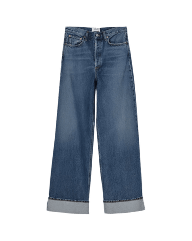 AGOLDE high rise wide leg jeans in Control - KYOTO - AGOLDE