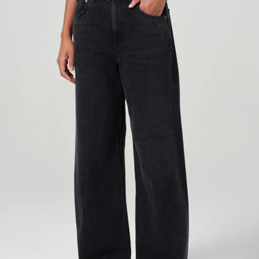 AGOLDE low curve jeans in black tar - KYOTO - AGOLDE