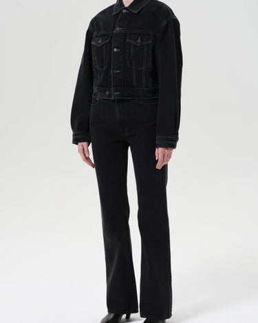 AGOLDE RADLEY NEAT BANDED denim In Forecast - KYOTO - AGOLDE