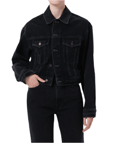 AGOLDE RADLEY NEAT BANDED denim In Forecast - KYOTO - AGOLDE