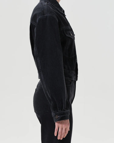 AGOLDE RADLEY NEAT BANDED denim In Forecast - KYOTO - AGOLDE