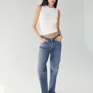 AGOLDE v - waist kelly in essence jeans - KYOTO - AGOLDE