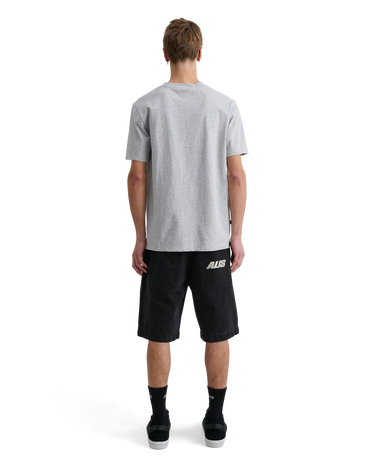 ALIS JERON ESSENTIAL T - SHIRT W/ LOGO Grey Melange - KYOTO - ALIS