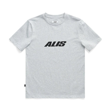 ALIS JERON ESSENTIAL T - SHIRT W/ LOGO Grey Melange - KYOTO - ALIS