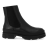 ANGULUS Chelsea boot with wool lining black - KYOTO - ANGULUS