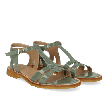 ANGULUS Feminin sandal Sage Green - KYOTO - ANGULUS