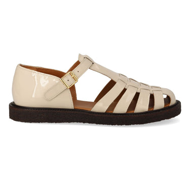 ANGULUS Klassisk Fisherman’s sandal Beige - KYOTO - ANGULUS