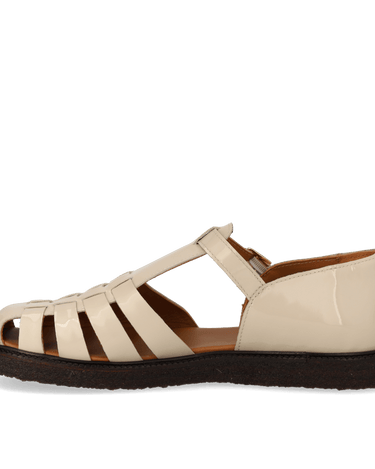 ANGULUS Klassisk Fisherman’s sandal Beige - KYOTO - ANGULUS