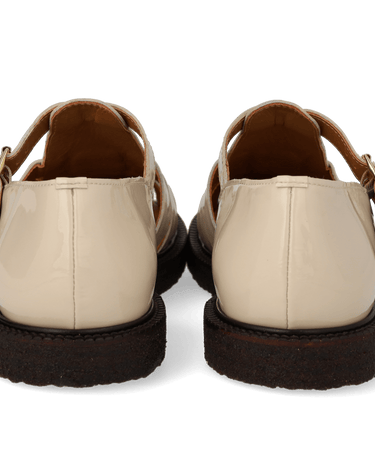 ANGULUS Klassisk Fisherman’s sandal Beige - KYOTO - ANGULUS