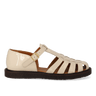 ANGULUS Klassisk Fisherman’s sandal Beige - KYOTO - ANGULUS