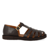 ANGULUS Klassisk Fisherman’s Sandal Dark Brown - KYOTO - ANGULUS