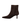 ANGULUS Sculptural ankle boot BROWN with a pointed toe - KYOTO - ANGULUS
