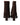 ANGULUS Sculptural ankle boot BROWN with a pointed toe - KYOTO - ANGULUS
