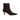 ANGULUS Sculptural ankle boot BROWN with a pointed toe - KYOTO - ANGULUS