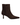 ANGULUS Sculptural ankle boot BROWN with a pointed toe - KYOTO - ANGULUS