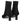 ANGULUS Sculptural ankle boot with a pointed toe black - KYOTO - ANGULUS