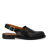 ANGULUS Sling - back loafer Black - KYOTO - ANGULUS