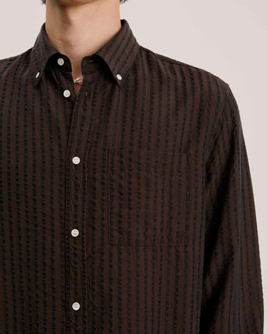 ANOTHER ASPECT Shirt 1.0 Dark Brown - KYOTO - ANOTHER ASPECT