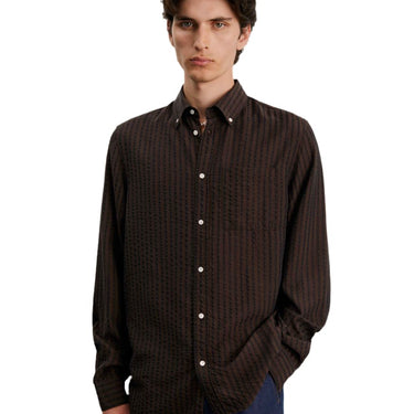 ANOTHER ASPECT Shirt 1.0 Dark Brown - KYOTO - ANOTHER ASPECT