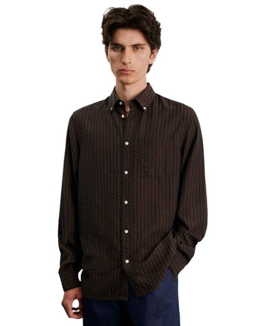 ANOTHER ASPECT Shirt 1.0 Dark Brown - KYOTO - ANOTHER ASPECT