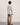 ANOTHER ASPECT Shirt 1.0, Ecru Brown Stripe - KYOTO - ANOTHER ASPECT