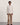 ANOTHER ASPECT Shirt 1.0, Ecru Brown Stripe - KYOTO - ANOTHER ASPECT