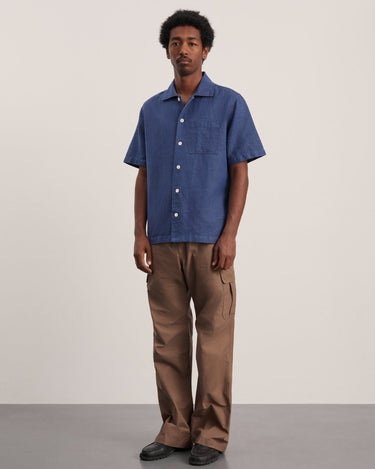 ANOTHER ASPECT Shirt 2.0, Indigo Stripe - KYOTO - ANOTHER ASPECT