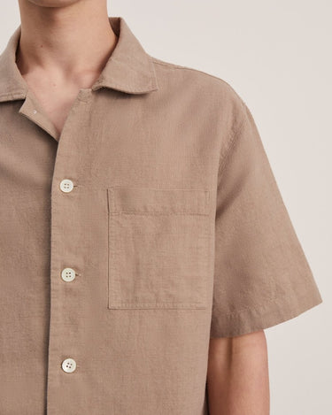 ANOTHER ASPECT Shirt 2.0, Light Brown - KYOTO - ANOTHER ASPECT