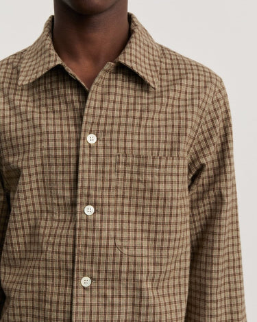 ANOTHER ASPECT Shirt 2.1 JPN, Midori Check - KYOTO - ANOTHER ASPECT