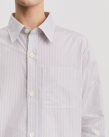 ANOTHER ASPECT Shirt 4.0, Ecru Rose Stripe - KYOTO - ANOTHER ASPECT