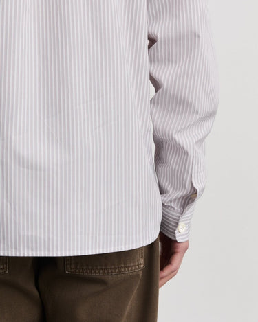 ANOTHER ASPECT Shirt 4.0, Ecru Rose Stripe - KYOTO - ANOTHER ASPECT