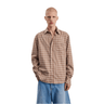 ANOTHER ASPECT Shirt 4.0, Light Brown Check - KYOTO - ANOTHER ASPECT